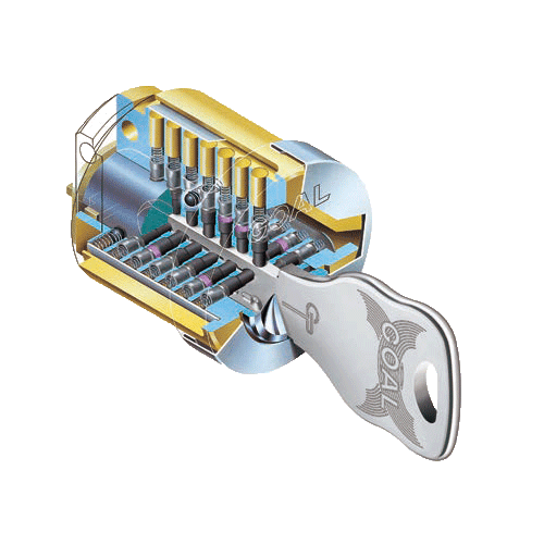 Dimple Keys GP Cylinder